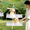 FaSoLa clothes drying basket clothes drying net clothes drying hanger sweater sweater tile net pocket drying socks artifact clothes drying basket