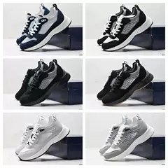 Breathable B25 Sports Couple Sneakers from Foreign Trade Brand D, Fashionable Height-Increasing Casual Trendy Shoes for Men and Women, Dad Sneakers