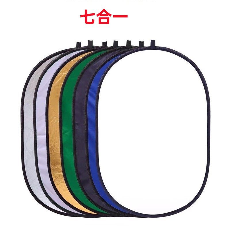 Photography reflector 90*120cm five-in-one live green screen two-in-one outdoor shooting folding light blocking flexible board