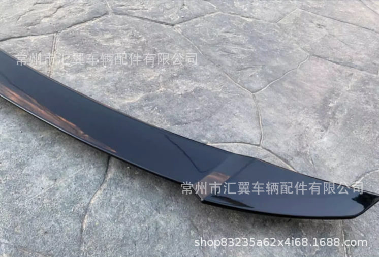 适用于21款现代第七代伊兰特改装免打孔刀锋尾翼碳纤原厂配件定风