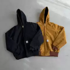 American Heavyweight J140 Special Classic American Hooded Work Jacket Warm Windproof Cotton Heavyweight Jacket Trendy Hart