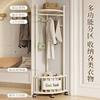 Corner Clothes Hanger Floor-Standing Bedroom Clothes Hanger Multi-Functional Home Living Room Internet Celebrity Accessible Luxury Clothes Drying Rack Simple Coat Rack