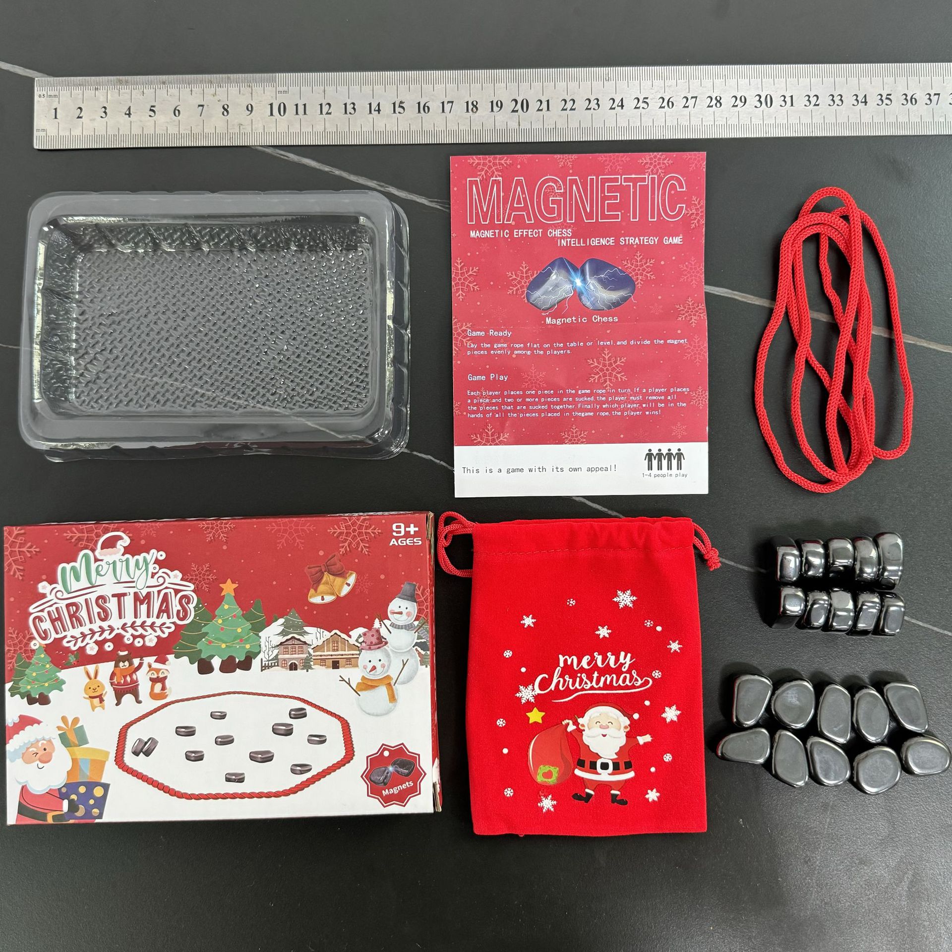 跨境磁力效应棋儿童休闲游戏互动桌游逻辑思维磁石对战棋益智玩具