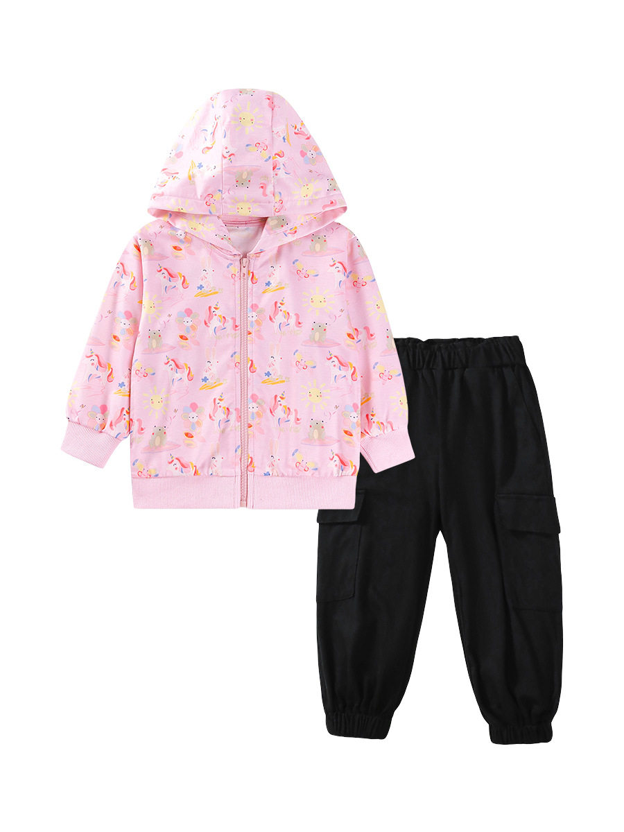 Quelle-Fabrik Kinderkleidung Großhandel, Herbst-Kapuzen-Mädchen-Hoodie, Stil-Kinder-Mantel