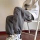 Heavy Pants Men's Spring 2025 New Arrival Leg-bound Casual Trousers Loose Straight Trendy Brand Men's Sports Pants