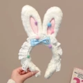 White lace bunny ears