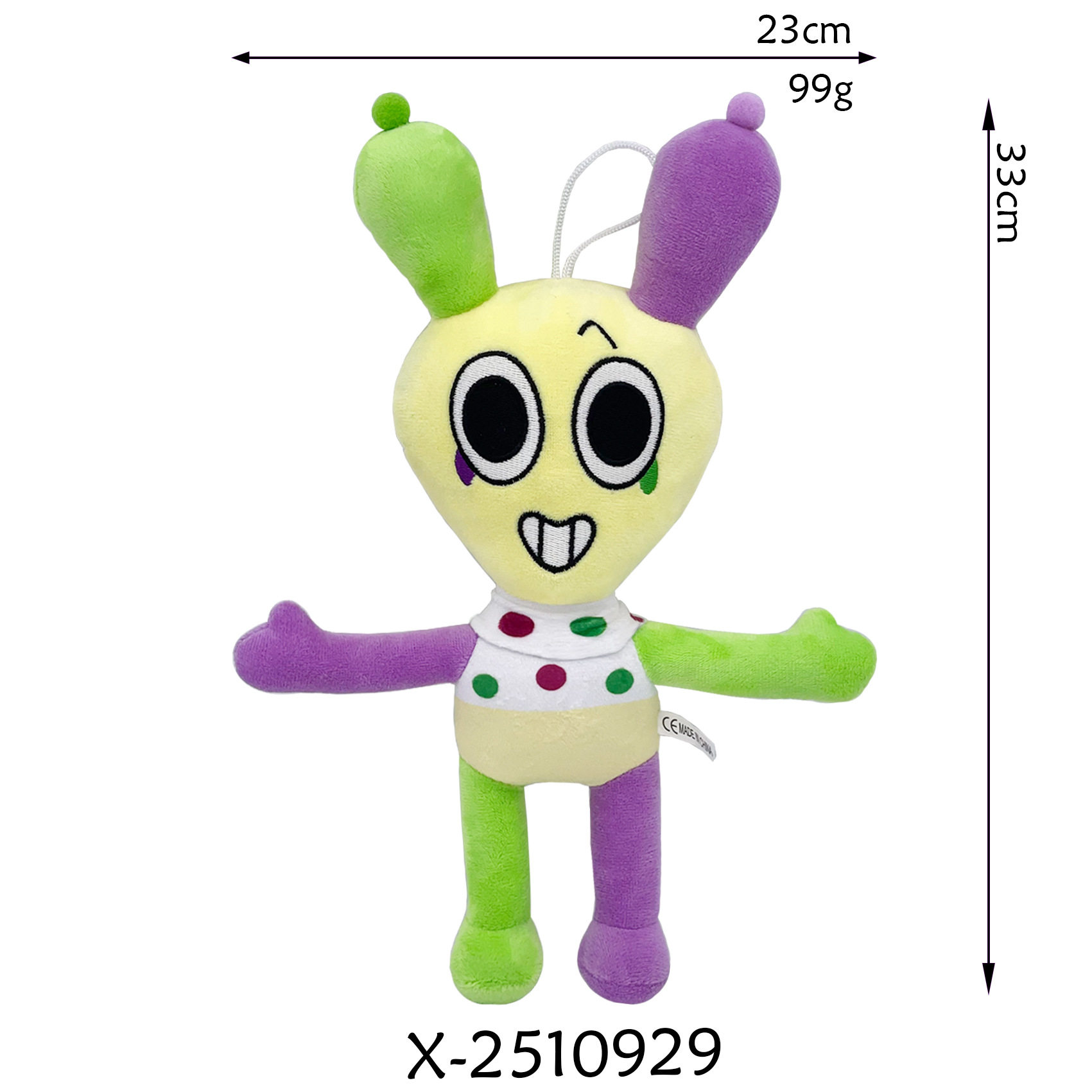 跨境新品dandy’s world plush 丹迪的世界毛绒玩具玩偶公仔娃娃