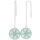 Серьги из натурального нефрита A goods blue water snowflake серьги из серебра S925 с инкрустацией из ледяного нефрита модные женские серьги высокого класса mini 4