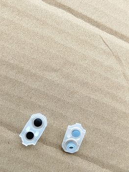 PS4 HandLe L1 R1 L2 R2 Button GLue Pad PS4 JDM-050 Conductive Adhesive 050 Ear SiLicone Pad