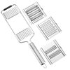 Multi-function vegetable cutter potato slice manual stainless steel grater kitchen vertical vegetable cutter cross-border hot products