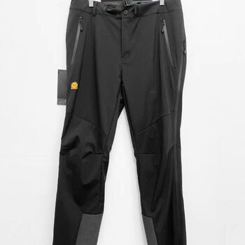 Embroidered Autumn and Winter Sunstone Wolf Tower Softshell Men's Hiking Outdoor Straight Windproof Casual Pants Long Pants