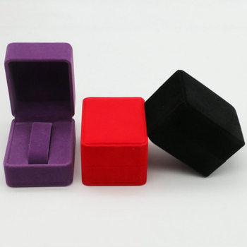 Black Red Watch Box Jewelry Storage Box Custom Rounded Velvet Watch Box Flip Watch Packaging Box