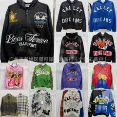 Valley high Hoodie Eagle Zip-Up Hoodie