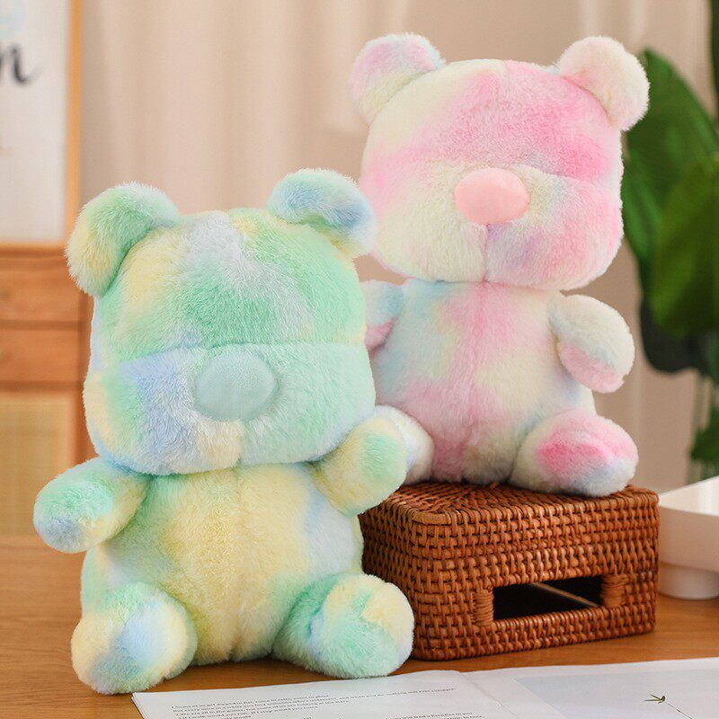 40厘米12寸大号毛绒玩具地推礼品娃娃婚礼互动公仔玩具活动定logo