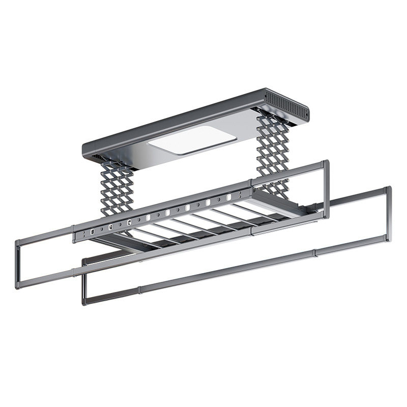 Eryoub Electric Clothes Drying Rack for Balconies, Multifunctional Clothes Dryer, Voice-Enabled, Can Be Connected to Mijia Smart Home System