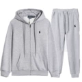 8 light gray zippers + black label