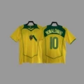2004 brazil home + printed number 10