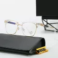 Transparent gold frame
