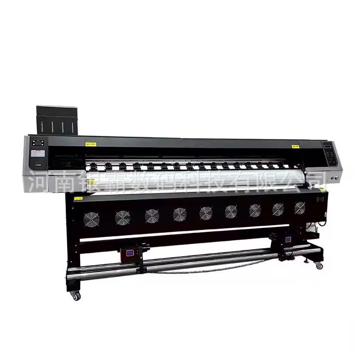 1.8m Piezoelectric Photo Machine Machinery Equipment Advertising Outdoor and Indoor Inkjet Printer Car Sticker Roll Digital Printer