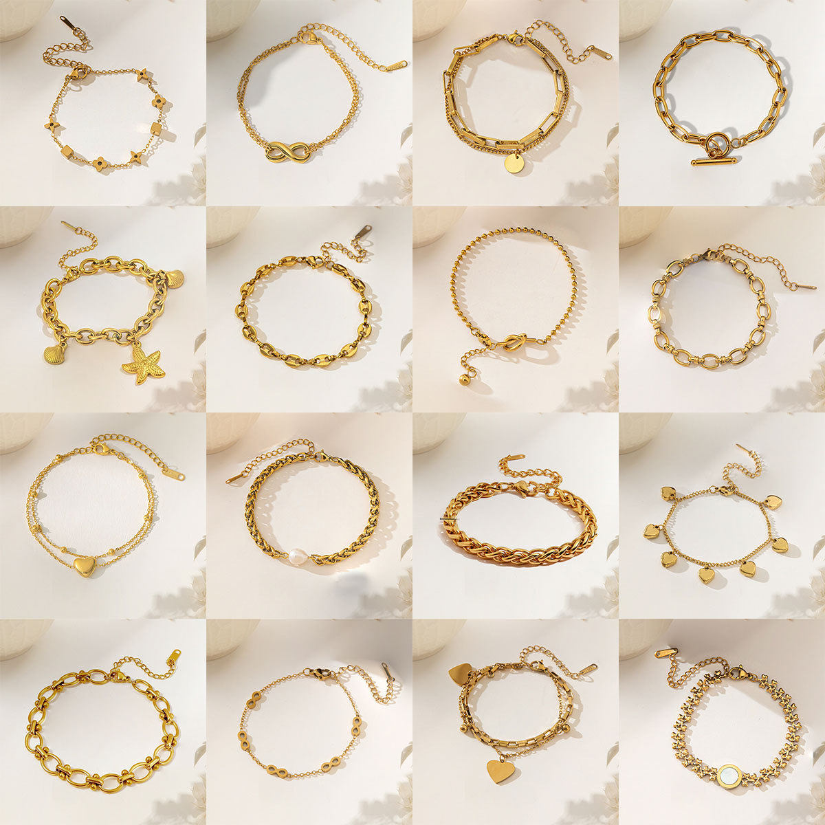 Jewelry Set That Does Not Fade, New Titanium Steel Bracelet for Women, Versatile Ins Style Fashion Hand Jewelry, Women's Jewelry, High-End Sense