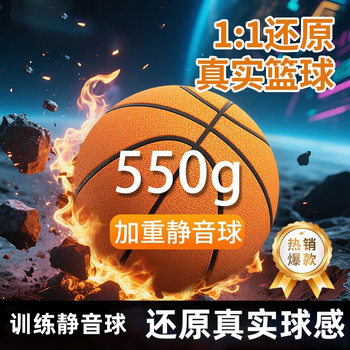 Silent Basketball Kidsren's Primary School Students Kindergarten Special No. 5 No. 7 Adult Boys Birthday Gift Junior High School Students Indoor