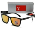 Polarized Original Box Packaging + Black Frame Red Lens