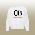 B1084 round neck white