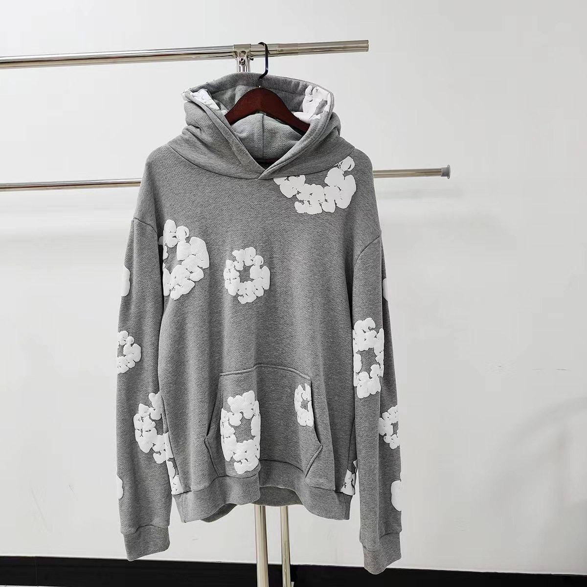 Denim Tears Hoodie Kapok foam print denim tears sweater hoodie unisex