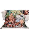 Light Luxury Design Nordic INS Fresh Blanket Cover Blanket Bedside Bedroom Tapestry Distinctive Sofa Blanket Tapestry Cotton Blanket