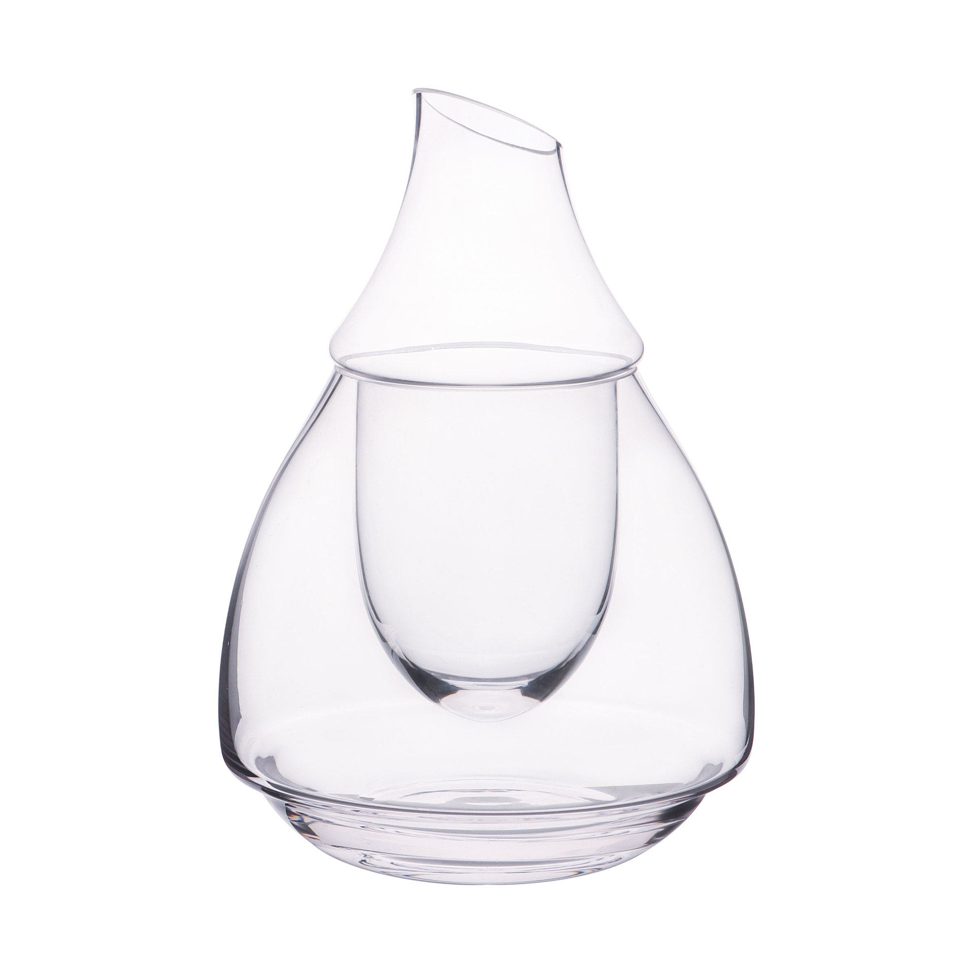 Japanese-Style Transparent Angled Ice Wine Decanter Crystal Glass Wine Decanter White Wine Cup Sake Decanter Sake Cup Gift Box Set