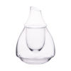Japanese-Style Transparent Angled Ice Wine Decanter Crystal Glass Wine Decanter White Wine Cup Sake Decanter Sake Cup Gift Box Set