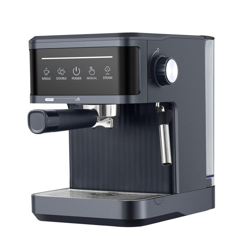Espresso Machine espresso coffee machine household small semi-automatic 20Bar coffee machine milk foam cross border