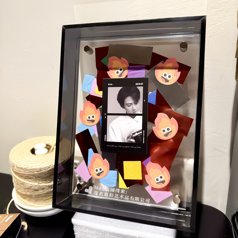 Acrylic Photo Frame Color Acrylic Photo Frame Picture Frame Photo Wall Decoration Photo Frame Color Puzzle