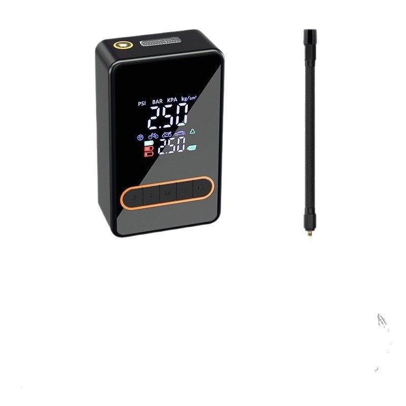 Mini Fully Automatic Bicycle Electric Car Tire Pump Handheld Wireless Charging Car Air Pump