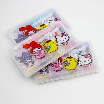 Primary school stationery compasses suit multi-function ruler triangle ruler protractor exam drawing supplies