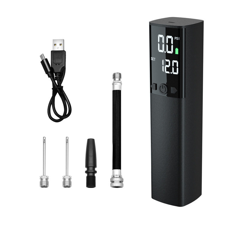 Multifunctional Mini Ball Air Pump Small Handheld Electric Portable Blue Ball Air Pump Wireless Charging Ball Pump