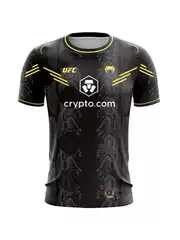 2025 Summer Quick-Drying Comic Men's Shirt Ufc Boxing Match Shirt Sports Casual Breathable Mesh T-Shirt