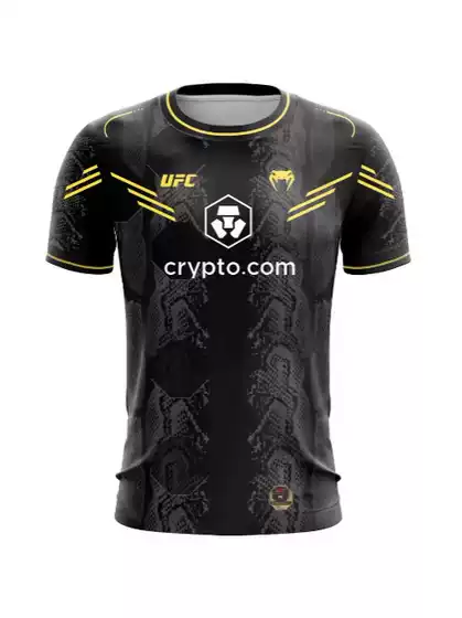 2025 Summer Quick-Drying Comic Men's Shirt Ufc Boxing Match Shirt Sports Casual Breathable Mesh T-Shirt