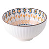 High color value national style tableware ceramic meal rice bowl household especially good-looking dishes suit set
