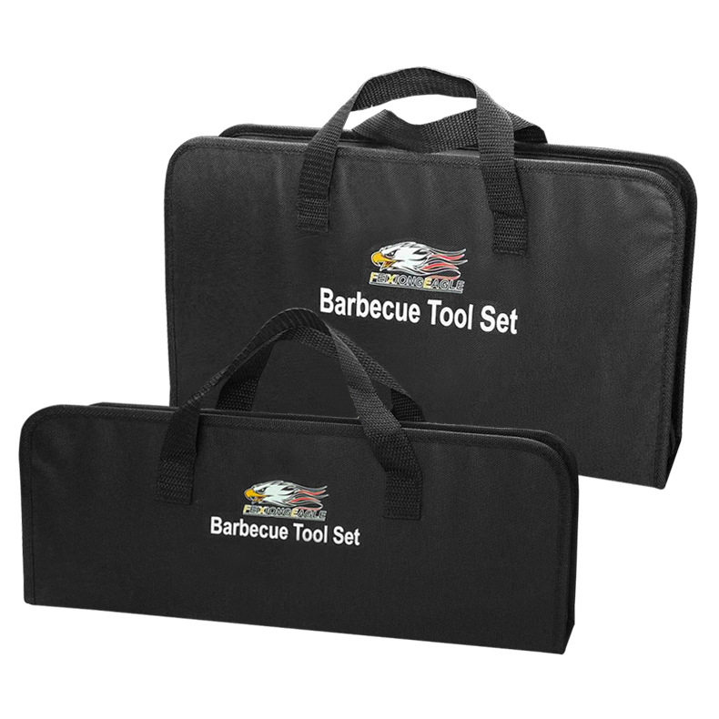 [Delivery for All Platforms] Manufacturer's New Hot-Selling Outdoor Camping Barbecue Tool Set Stainless Steel Grill