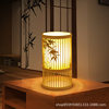 Bamboo Lamp Chinoiserie Tea Room B&B Guest Room Living Room Zen Tea New Chinoiserie Lantern Creative Japanese Bamboo Table Lamp