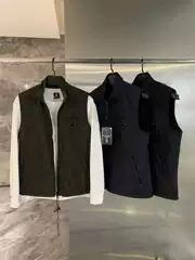High luxury! Double-sided! 2024 new autumn and winter lovers fleece-lined warm light business all-match vest vest