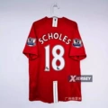 07-08 red devils home jersey #18 star plus premier league