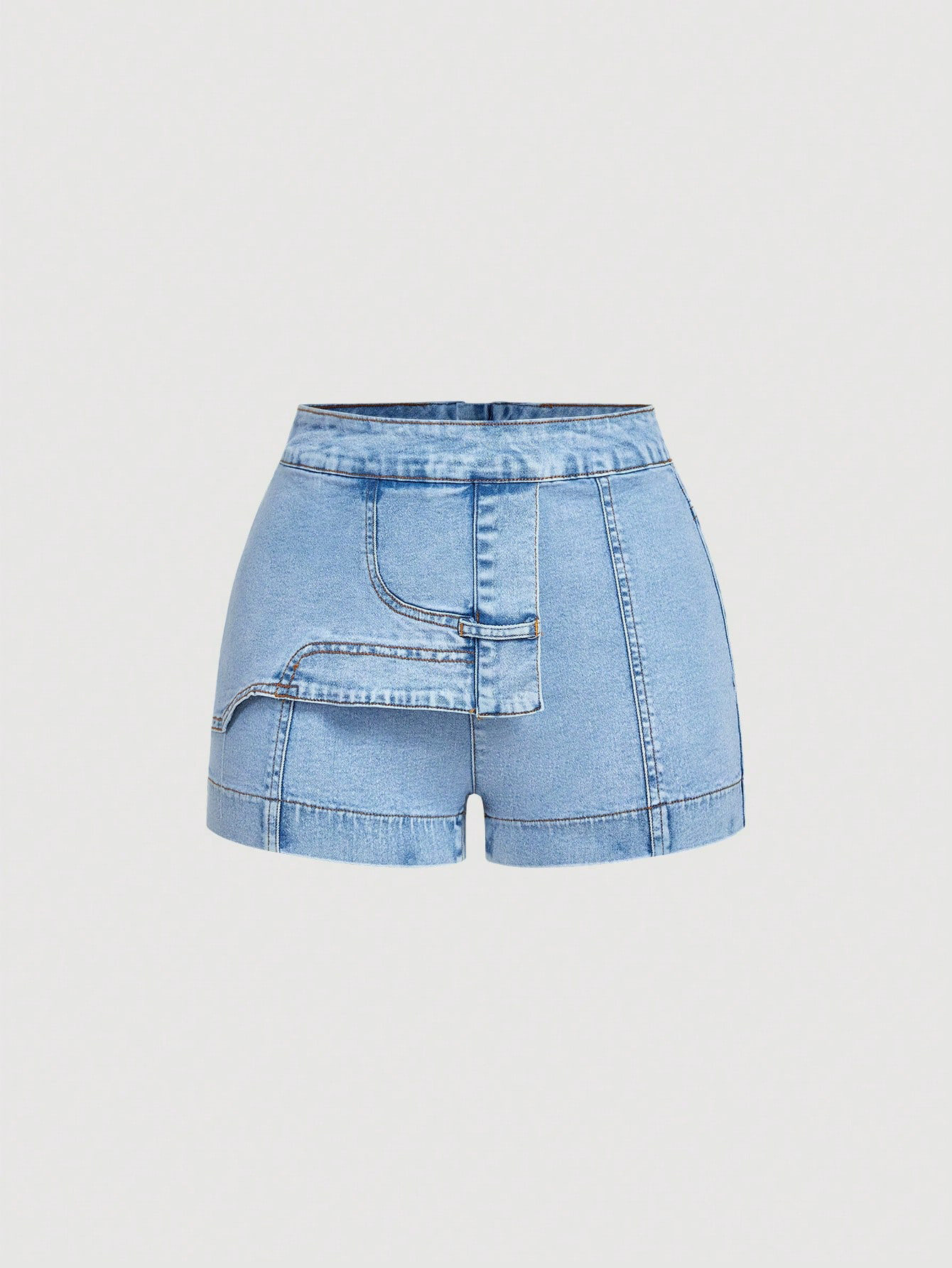 Casual Womens Denim Shorts Trendy Style Comfortable Fit Versatile for Everyday Wear Ready to Ship