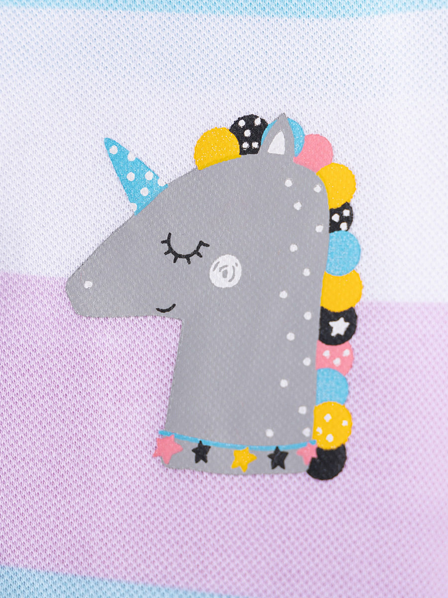 Girls' Dress, Summer Cartoon Short-sleeve Kids' Skirt, [Style] Baby Skirt