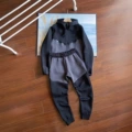 Suit. black and dark gray