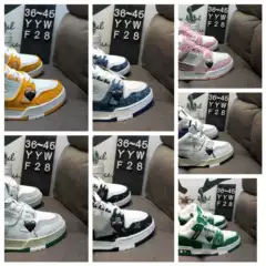 Putian 24 Men's Shoes Printed Light Luxury Casual Sneakers Height Increase Retro Fashion Torre Shoes Low Breathable Couple Same Style