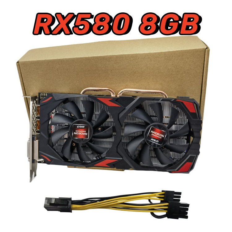 RX580 8GB 256-битная настольная компьютерная игра с HD-ГРАФИКОЙ Изображение 1