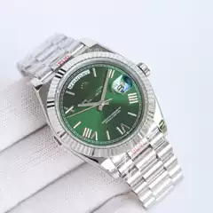 Laojia Sunday Dual Calendar Log Series Fully Automatic Mechanical Watch Men's Sapphire Crystal Mirror Stainless Steel Belt