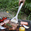 16-inch thickened 430 stainless steel outdoor household BBQ Oil Brush Fork shovel food clip barbecue tool suit